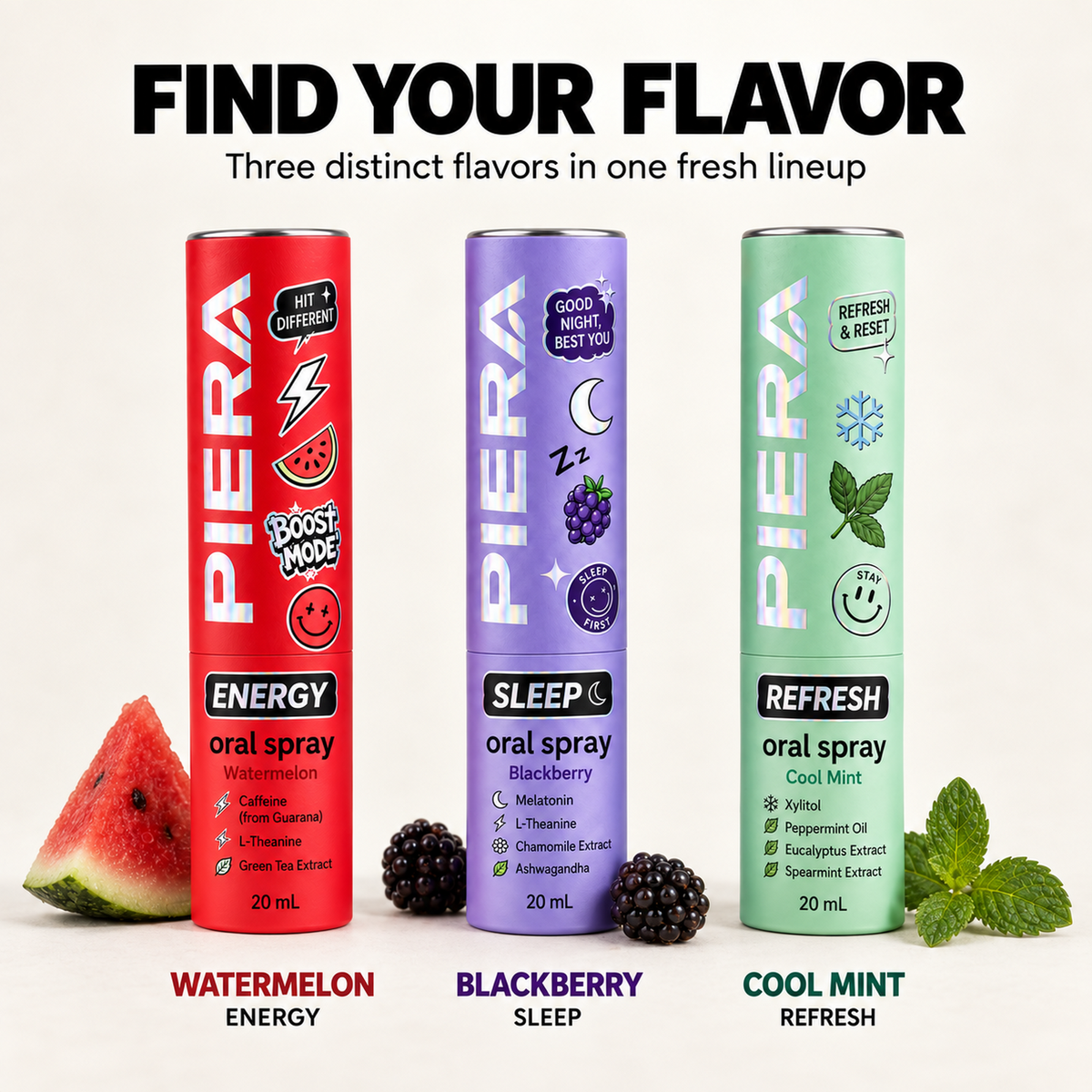 Starter Trio — Oral Sprays