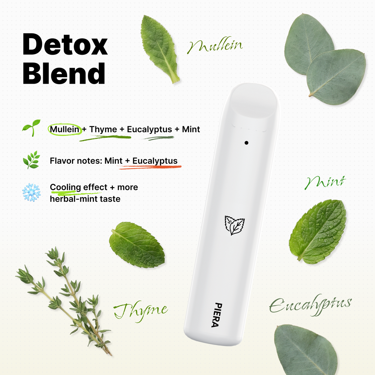 🫁 DETOX 🍃peppermint