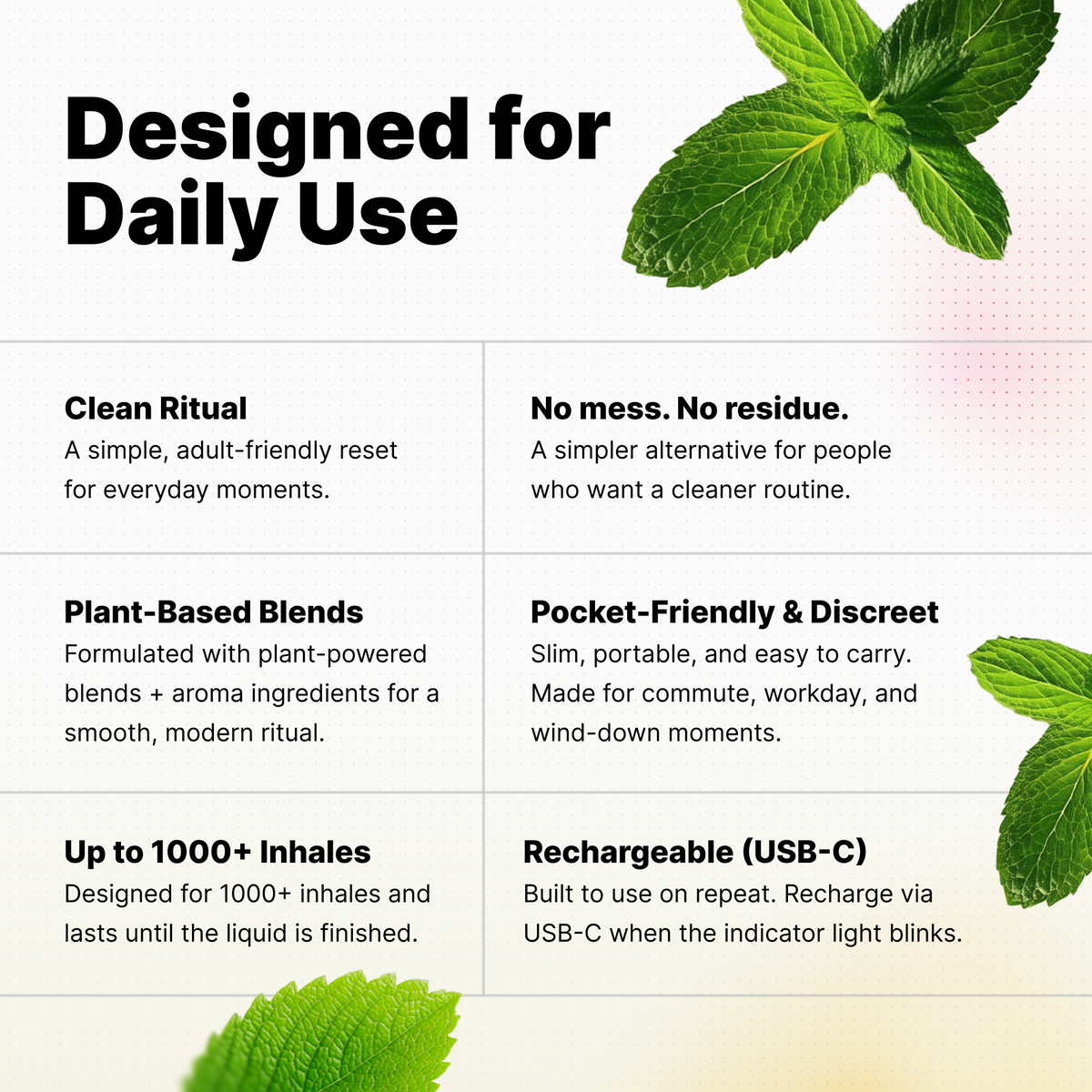 🫁 DETOX 🍃peppermint