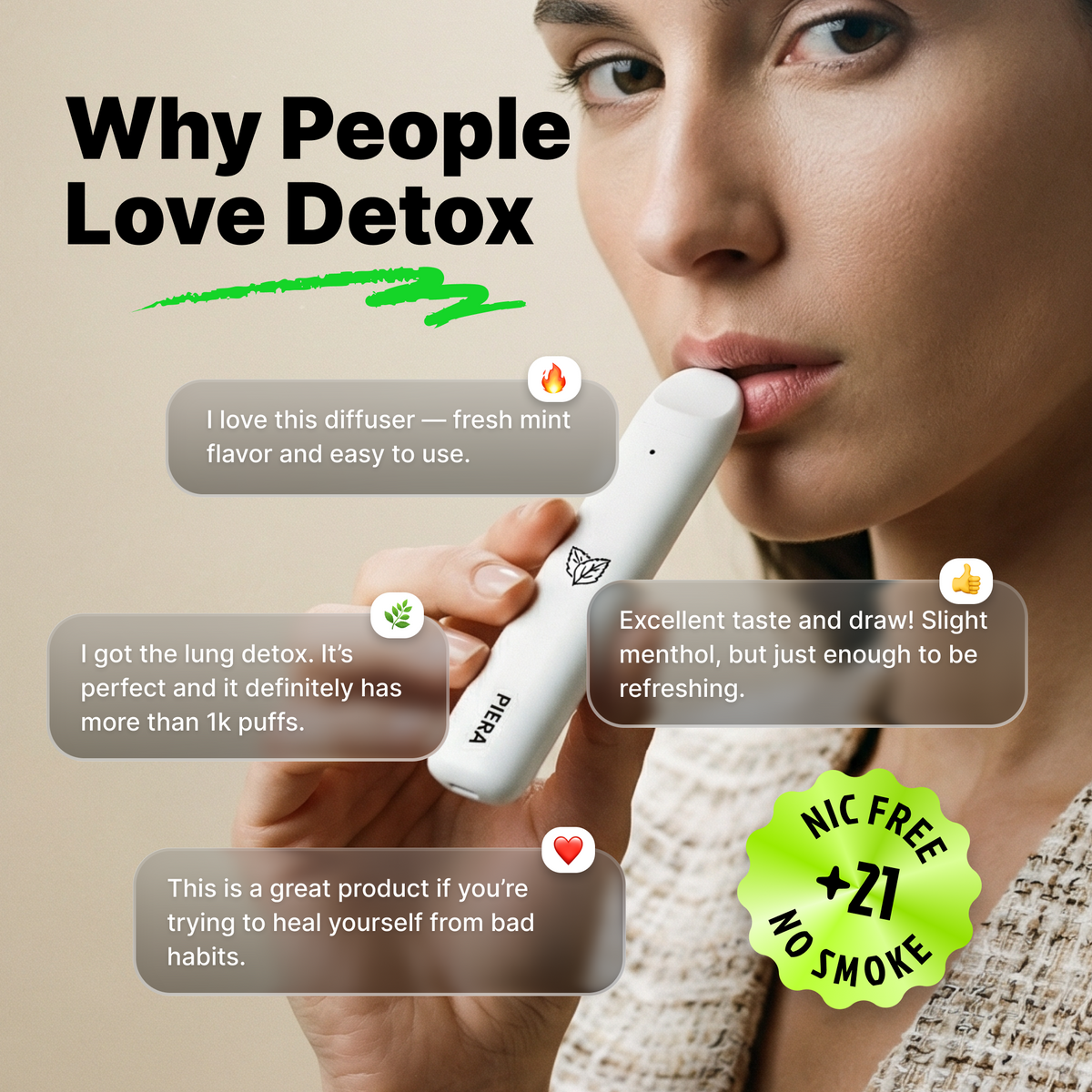 🫁 DETOX 🍃peppermint