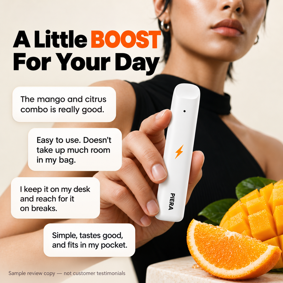 ⚡️BOOST 🍊🥭 Mango Orange